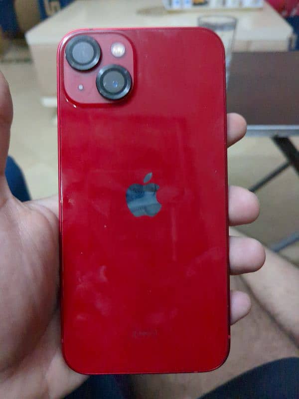 I phone 13 red colour water pack non PTA jv 1