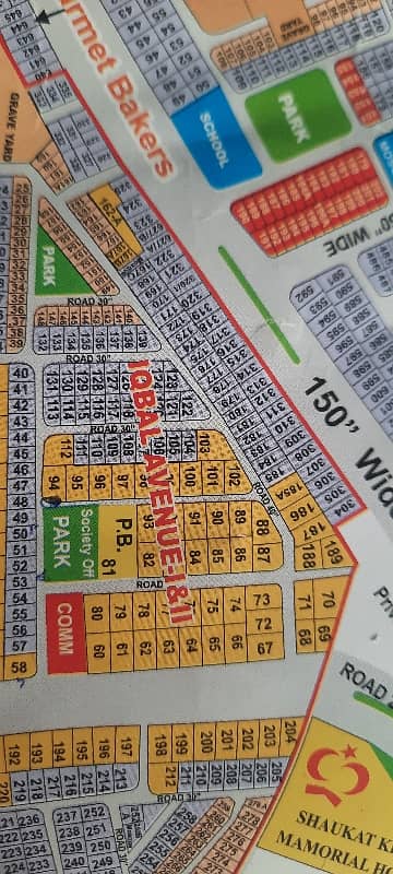 Life Changer Johar Town 40 Marla Facing Park Plot For Sale 0