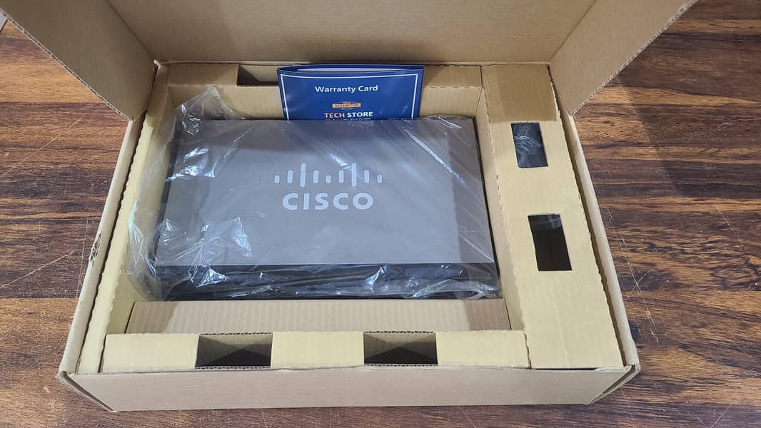 Cisco SG300-10SFP 10-Port Gigabit Managed Switch Branded Use(With Box) 3