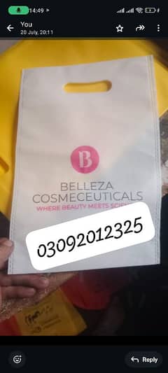 printing bag non woven bags plastic bags