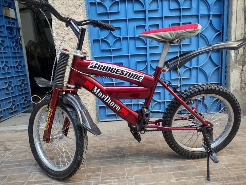 bmx bicycle size 16 no any problem bicycle contact me 03188264599 2