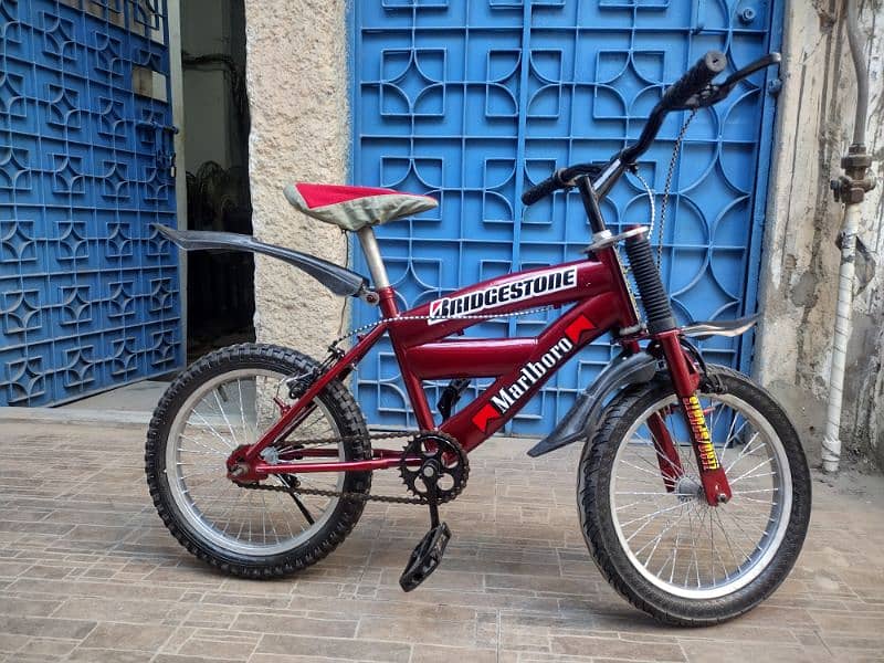 bmx bicycle size 16 no any problem bicycle contact me 03188264599 6