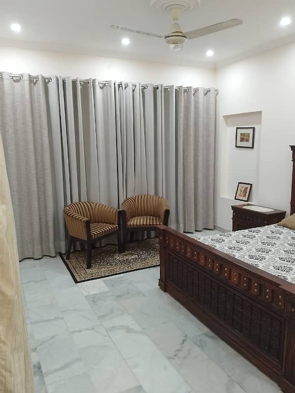 Luxurious fully Furnished 1 kanal lower portion is available for rent 14