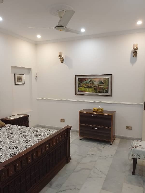 Luxurious fully Furnished 1 kanal lower portion is available for rent 15