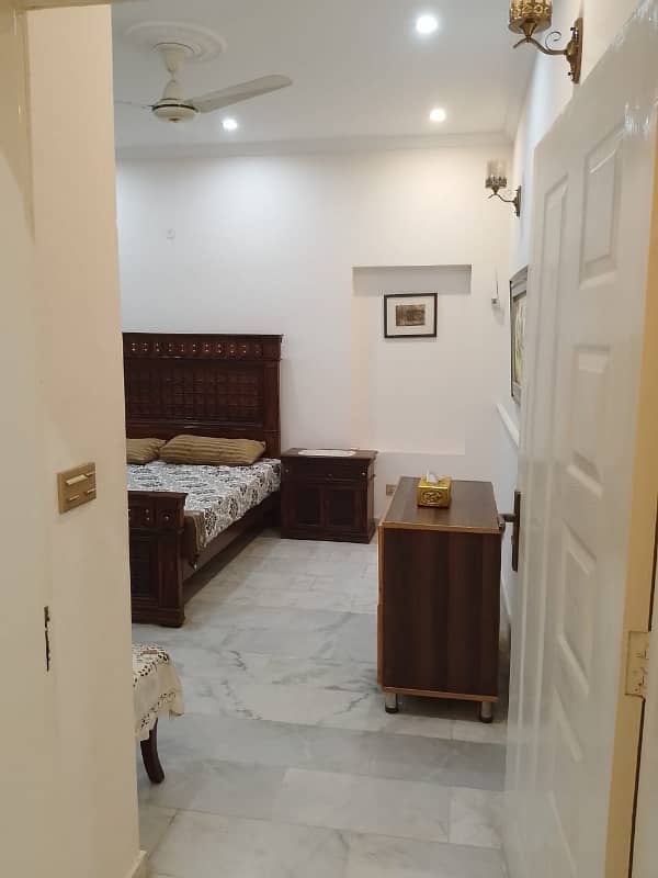 Luxurious fully Furnished 1 kanal lower portion is available for rent 22