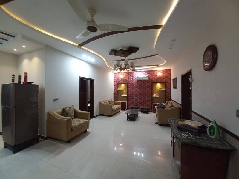 Full Furnished 10 marla upper portion is available for rent 10