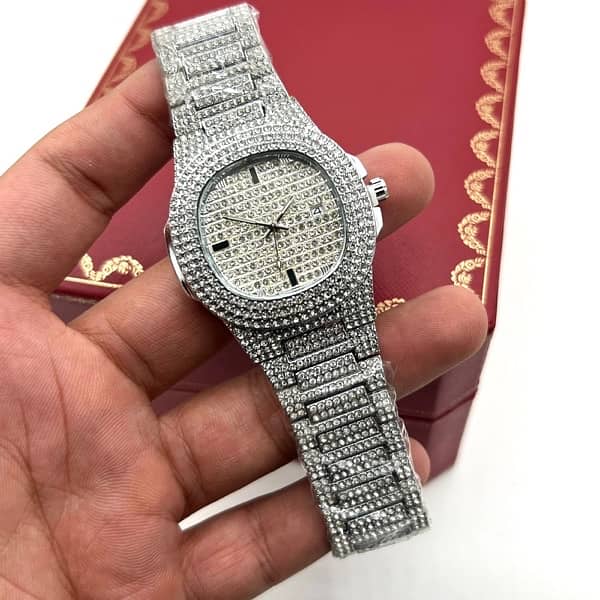 AP iced stone watch 0