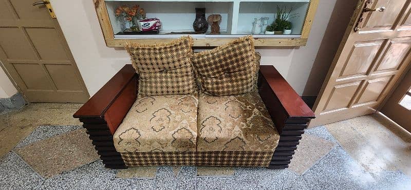 2 sofa set and dining table 15