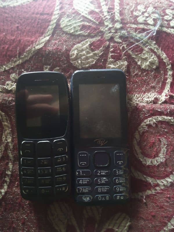 Nokia 105 and itel mobiles for sale location Gujranwala 3