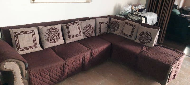 L-Shaped Sofa for sale 0