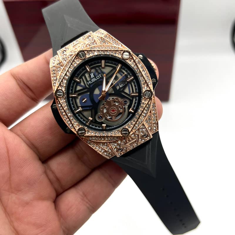 Hublot iced stoned | master lock and box | Dm for more details | 0