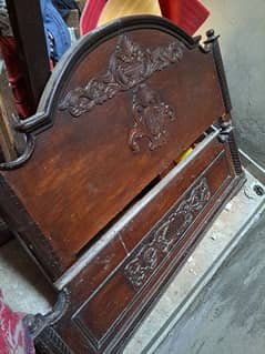 sheesham woden bed