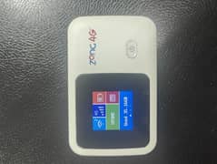 Zong 4G LTE wifi device (unlocked all sims working)