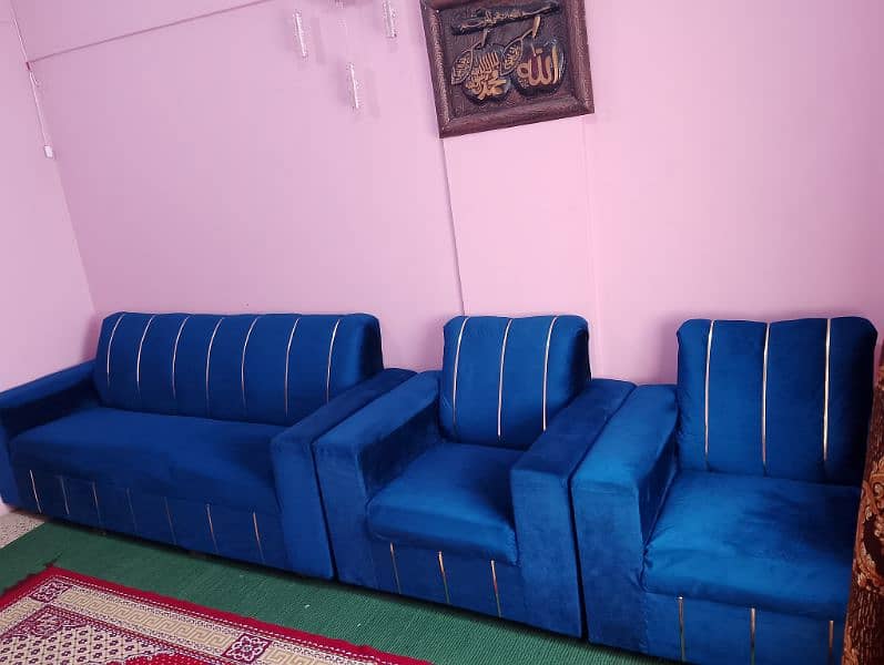 sofa set in good condition 1