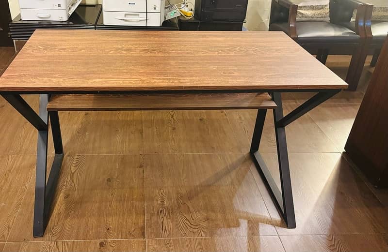 Modern Wooden Office Table for Sale - Perfect Condition! 0