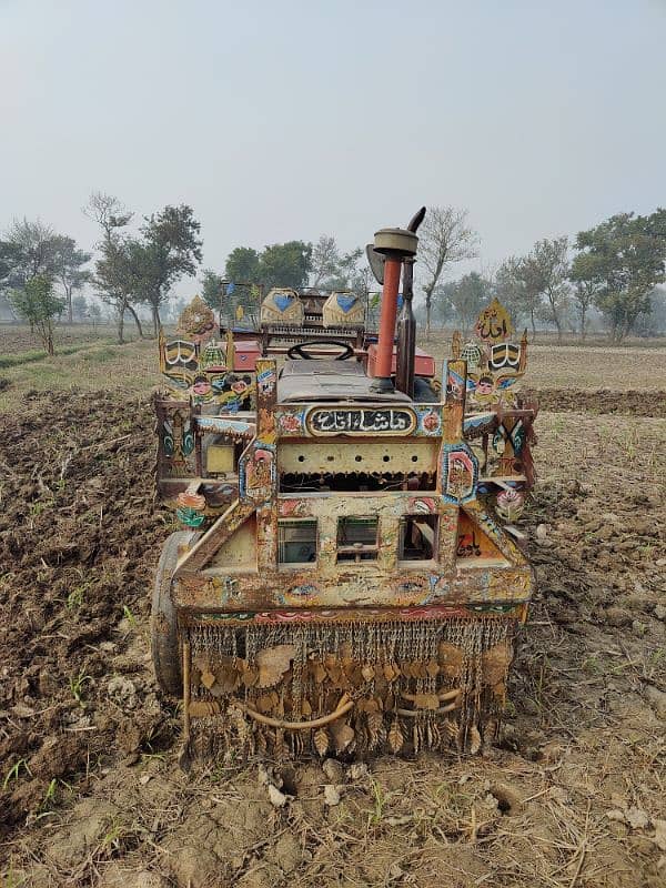 480 tractor with rotavator 48 Phala 0