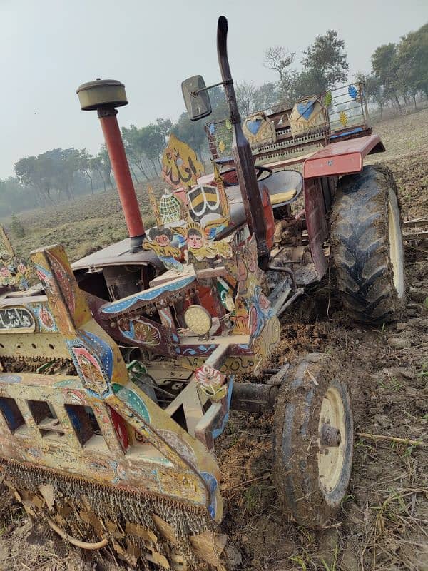 480 tractor with rotavator 48 Phala 2