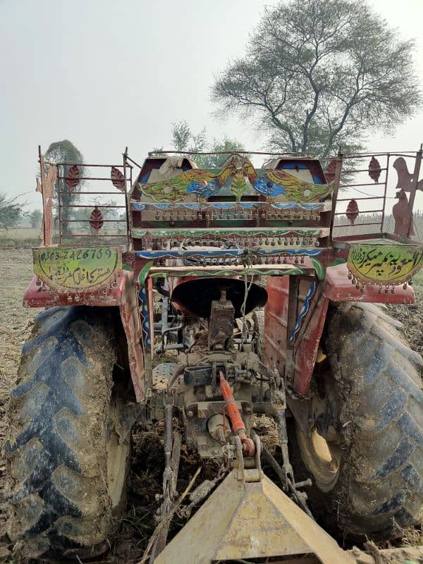 480 tractor with rotavator 48 Phala 3