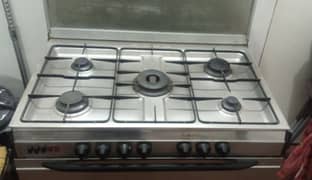 5 burner cooking Range