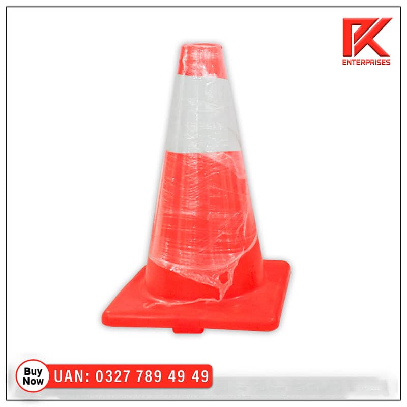 Traffic Cones PVC Non Breakable 0