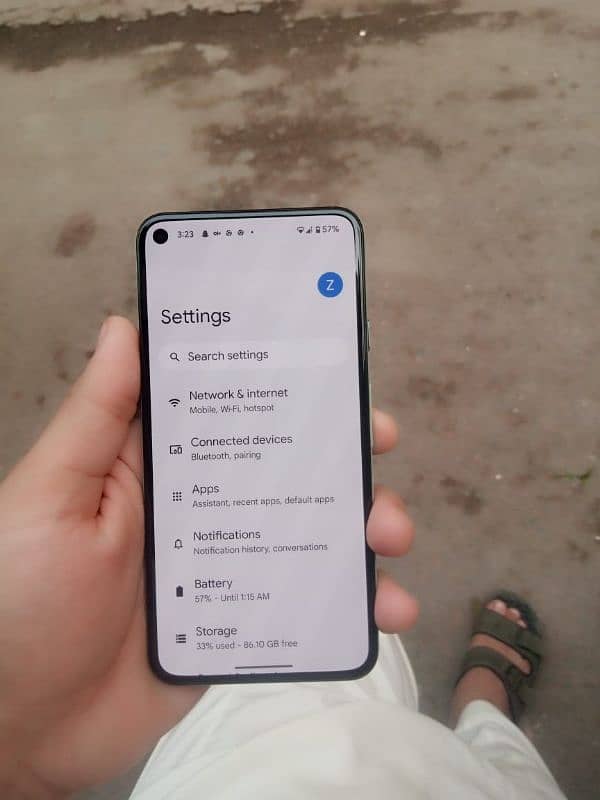 Google pixel 5 pta approved 8/128gb 10by10 condition  water pack. 1