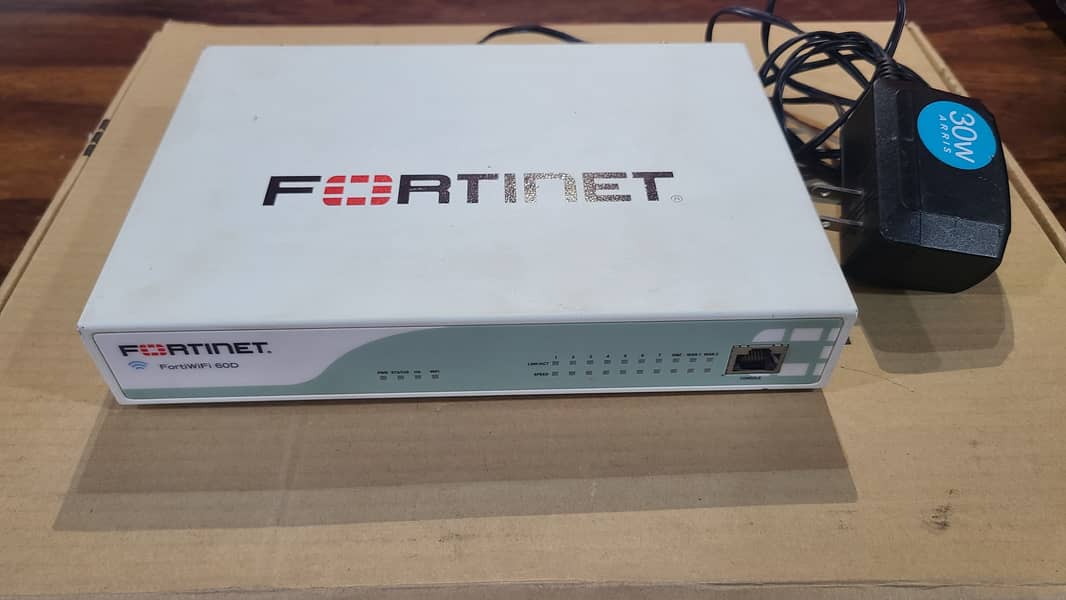 FortiGate-60D | Fortinet | Next Generation Firewall Appliance (USED) 7