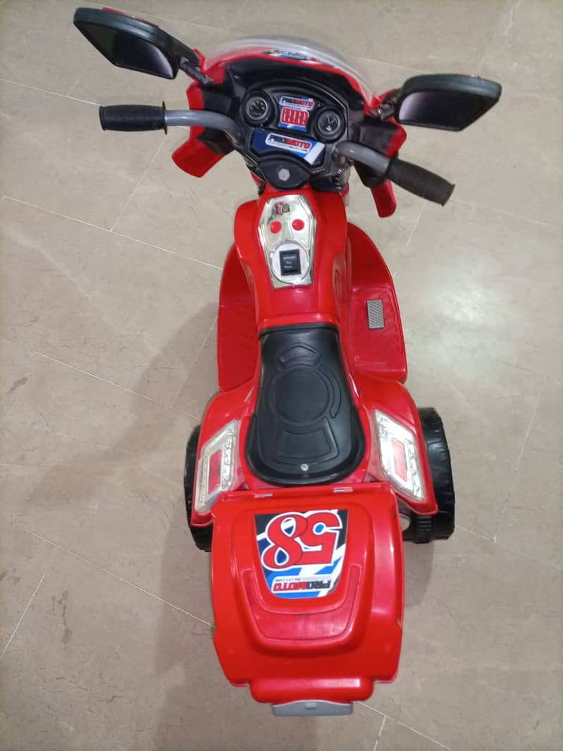 EXCELLENT  RECHARGEABLE BIKE FOR SMALL KIDS 9