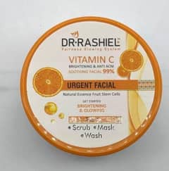 vitamin c facial scrub made by Dr rashiel