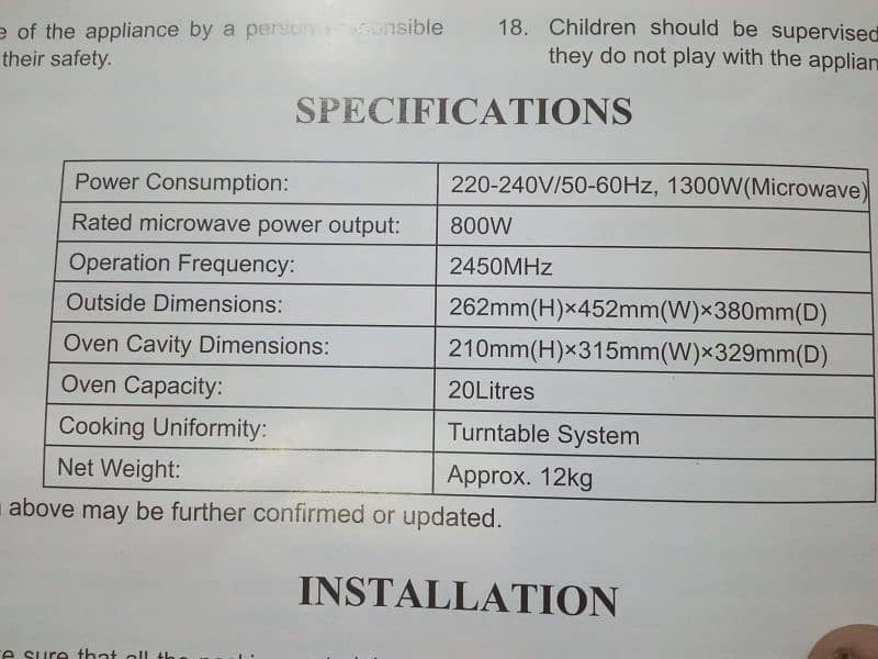 microwave oven 9