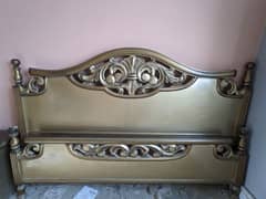 Double bed made of good wood