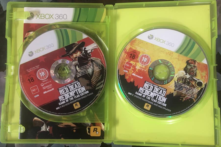 Xbox 360 ( red dead redemption game of the year edition ) 1