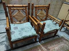 5 seater sofa set and setti and table