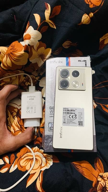 Infinix note 40 BMW Special edition. its warranty is 9 moths available 3