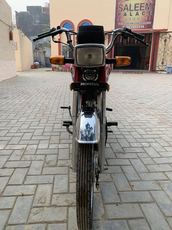 CD 70cc Bike for sale Open letter. 1