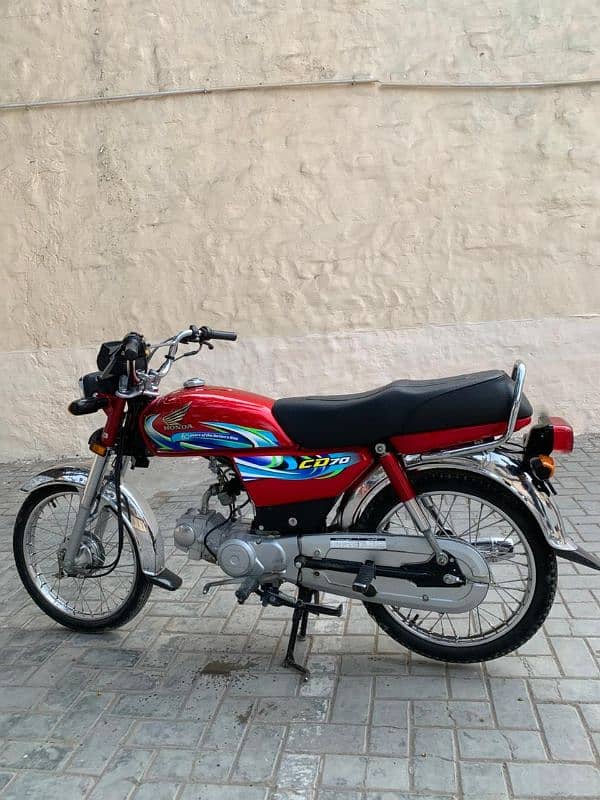 CD 70cc Bike for sale Open letter. 3