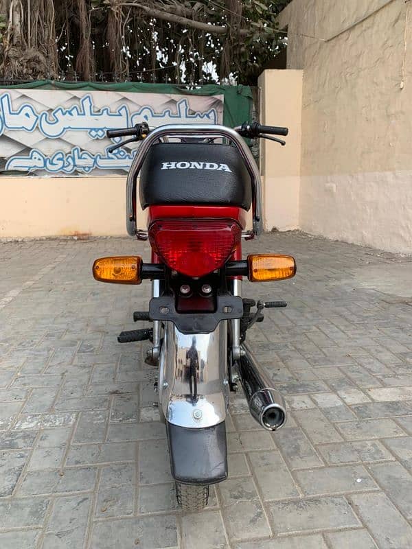 CD 70cc Bike for sale Open letter. 5