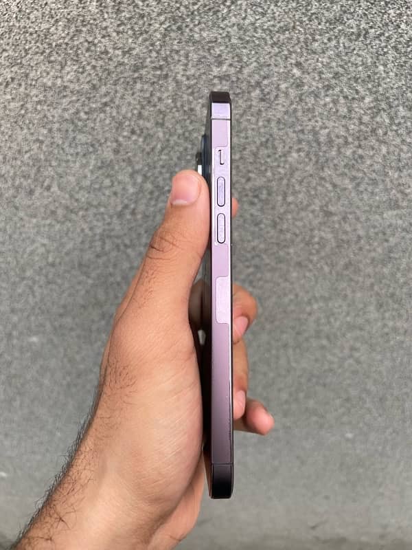 iPhone 14 Pro Max 128GB JV Deep Purple Battery Health 92% 3