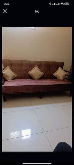 5 seater sofa in new condition