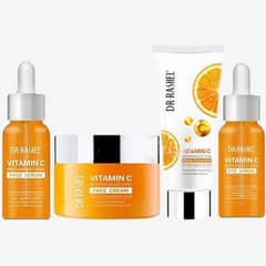 Dr- rashiel vitamin c scrub,urgent facial and vitamin c serum