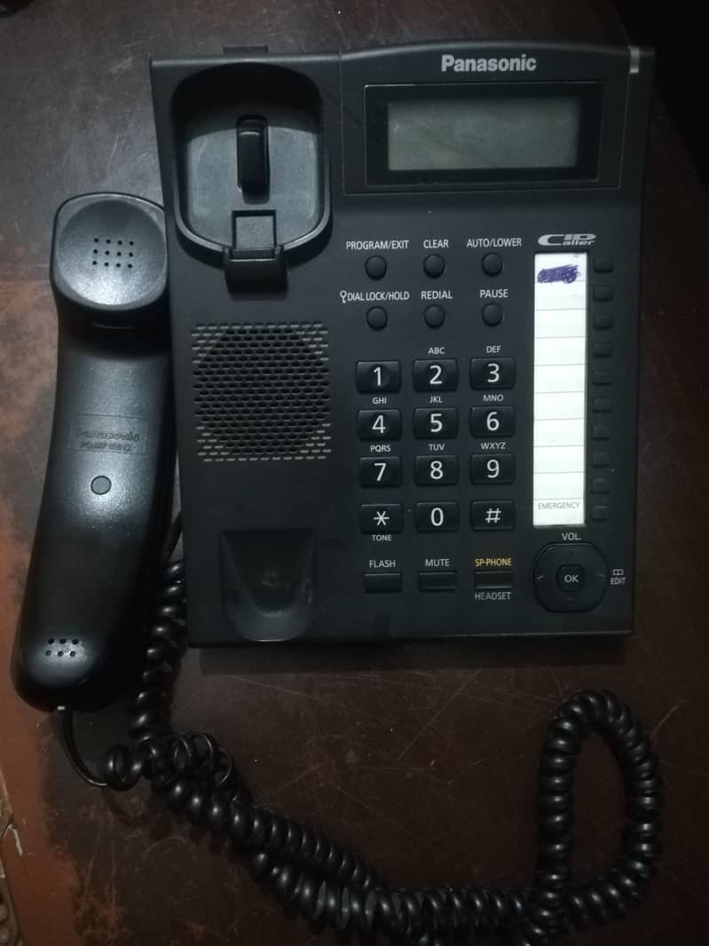 Original Panasonic Landline telephone set CLI (Made in Malysia) 2