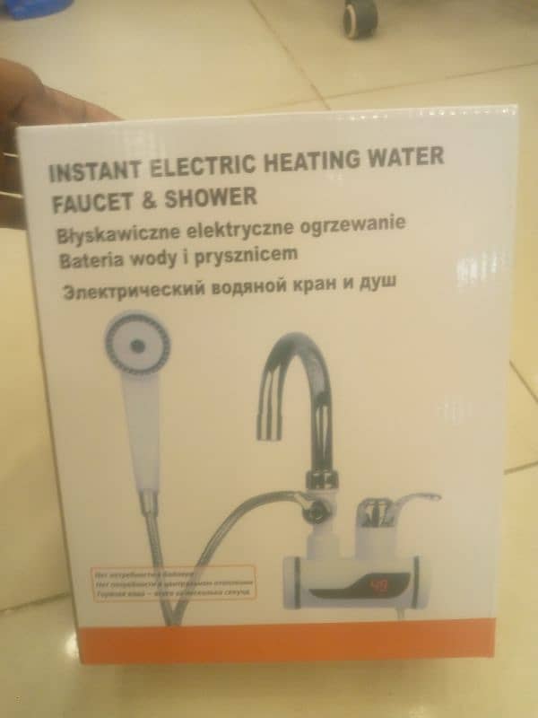 mini gyser electric heating water faucet 0