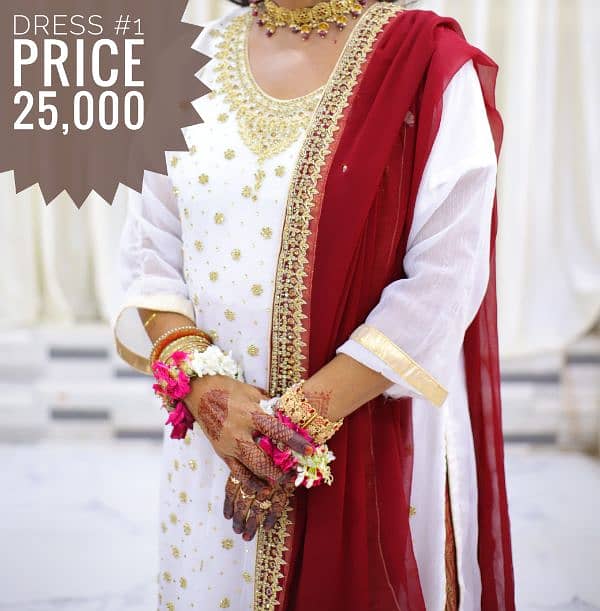 Branded Latest Bridal Engagement & Nikkah Dress For Sale 0