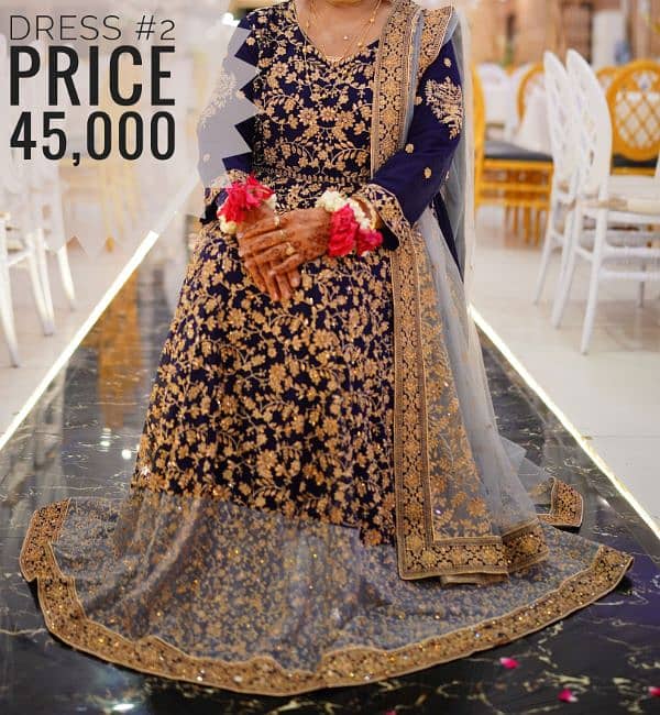 Branded Latest Bridal Engagement & Nikkah Dress For Sale 4