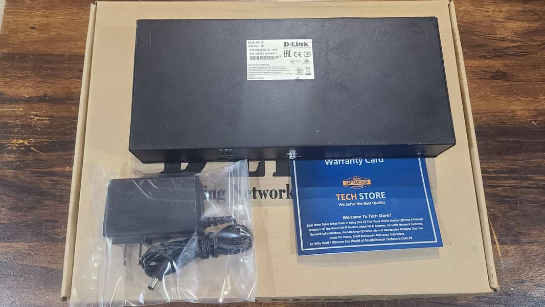 D-Link | Switch | DGS-1016D Gigabit unmanaged Branded used (With Box) 3