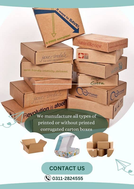 CORRUGATED CARTON BOXES 0