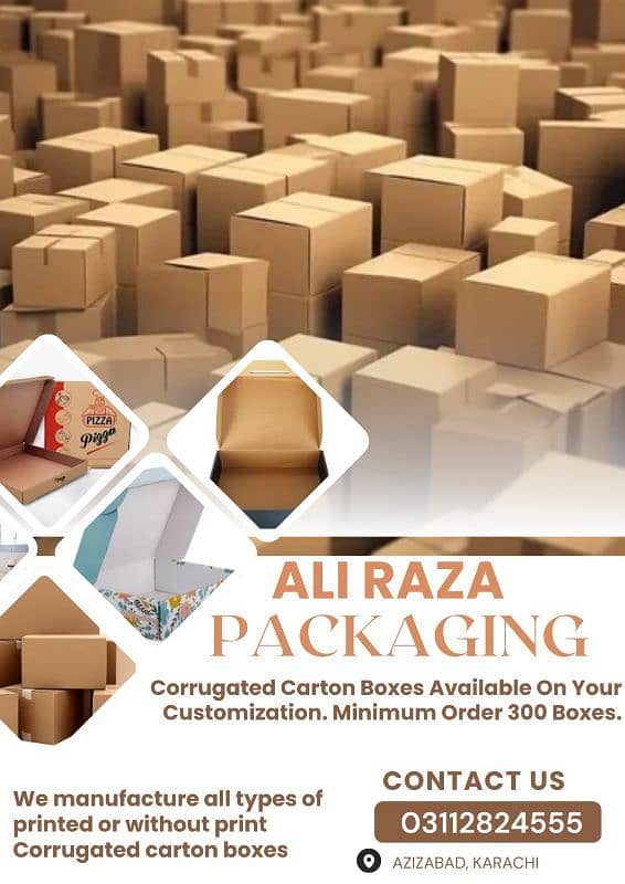 CORRUGATED CARTON BOXES 1