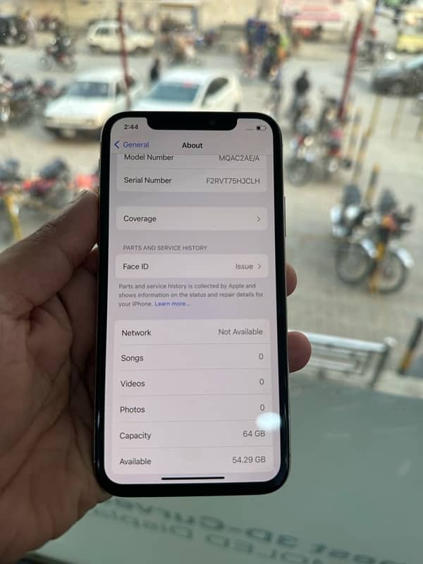 iPhone X 64GB PTA approve good condition 6