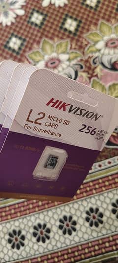 HIKVISION L2 MICRO SD CARDS FOR SURVEILLANCE 256GB