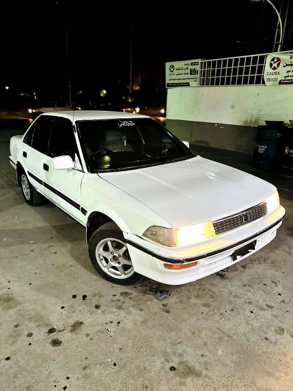 Toyota Corolla XE 1989 3