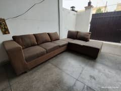 L-shaped sofa